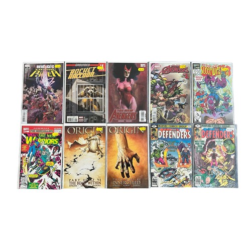 589 - Selection of Marvel Comic Titles to include: Super Villain Team Up 1970s Nos 4, 16: Cage 1990s Nos 1... 