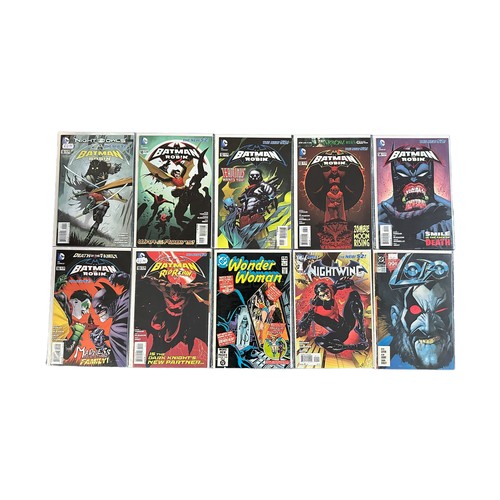 590 - Selection Of DC Comics to include: Lobo 1990 set of 4: Nightwing The New 52 No1: Wonder Woman 1980 N... 