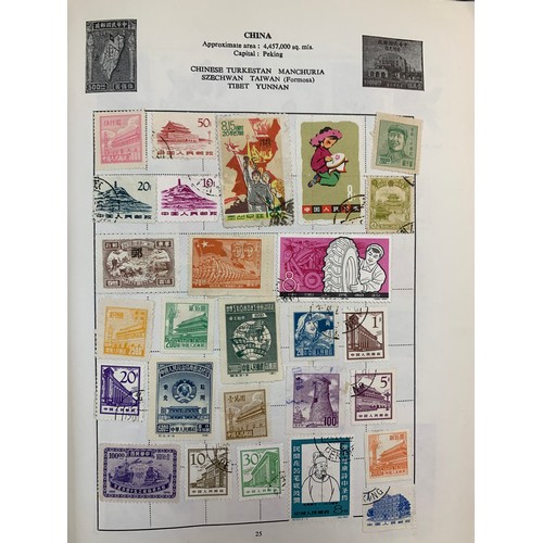 17 - World hobby-style stamp collection in three albums; to include Canada, Hungary, Great Britain, Russi... 