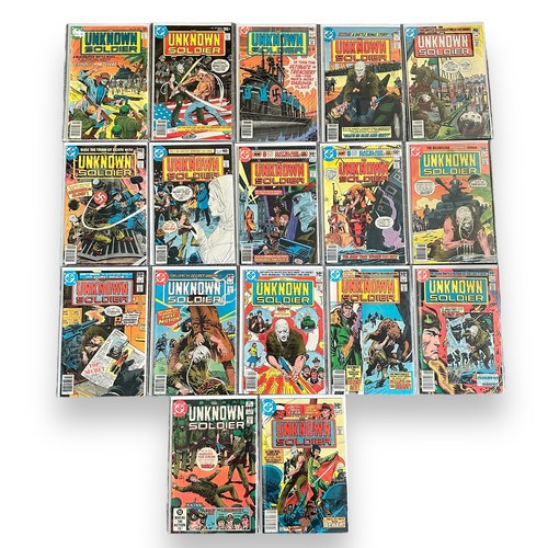 598 - DC Comics The Unknown Soldier 1970s Nos 208, 209, 233, 235, 238, 240, 241, 243,244, 246, 248-252, 25... 