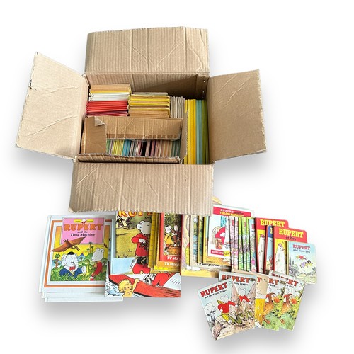 601 - Collection of Rupert Books to include: Rupert Pop Up Books published by Purnell in 1970s 4 titles To... 