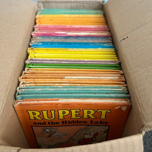 601 - Collection of Rupert Books to include: Rupert Pop Up Books published by Purnell in 1970s 4 titles To... 