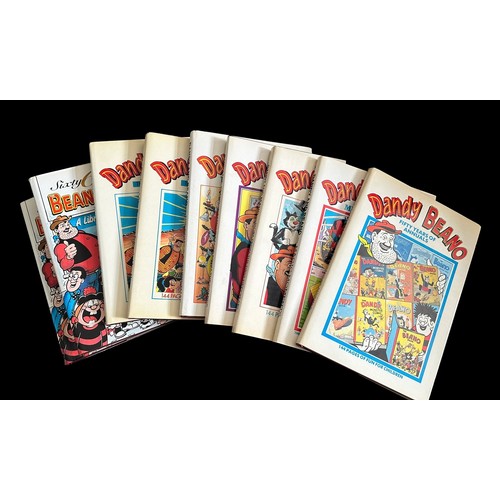 602 - Selection of Beano and Dandy Books to include: 1994,1996, 1997 Beano Books, 1987 Beano Book tear to ... 