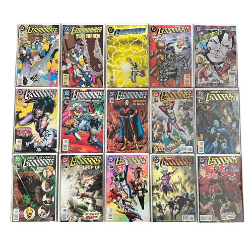 603 - DC Comics Legionnaires (47) 1990s/2000s Nos 0, 1, 3, 4, 5, 6, 8, 9, 10, 11, 12, 15, 17, 18, 19, 20, ... 