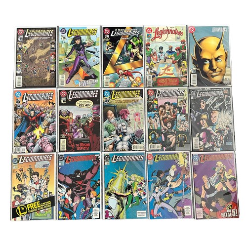 603 - DC Comics Legionnaires (47) 1990s/2000s Nos 0, 1, 3, 4, 5, 6, 8, 9, 10, 11, 12, 15, 17, 18, 19, 20, ... 