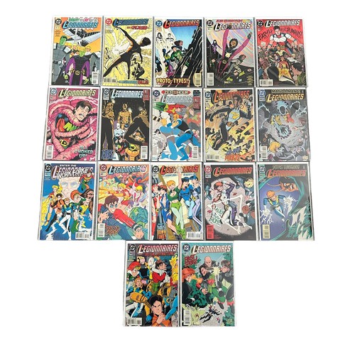 603 - DC Comics Legionnaires (47) 1990s/2000s Nos 0, 1, 3, 4, 5, 6, 8, 9, 10, 11, 12, 15, 17, 18, 19, 20, ... 