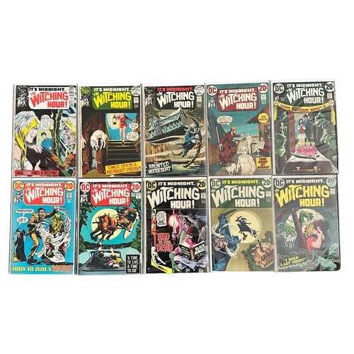 605 - DC Comics The Witching Hour 1970s  Nos 18, 20, 21, 23, 25, 26, 29, 31, 33, 34-36, 38-40, 42, 50, 51,... 