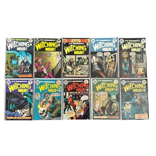 605 - DC Comics The Witching Hour 1970s  Nos 18, 20, 21, 23, 25, 26, 29, 31, 33, 34-36, 38-40, 42, 50, 51,... 