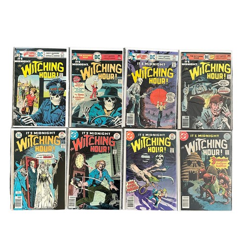 606 - Dc Comics The Witching Hour 1970s Nos 58, 63-64, 66-77, 79-83: All 20 comics ae bagged & boarded, Un... 