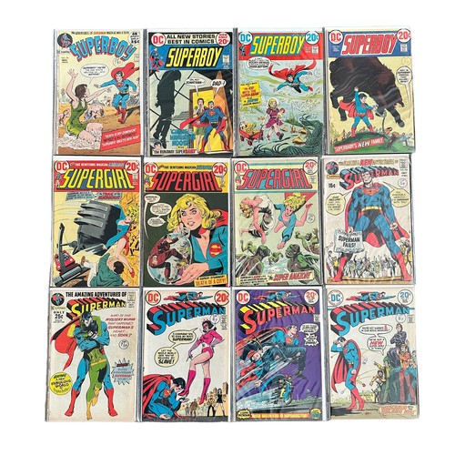 608 - DC Comics Superboy, Supergirl, Superman, Lois Lane:
Superboy 1970s Nos 179, 189, 191, 192: Supergirl... 