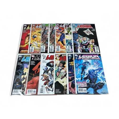 614 - DC Comics Legion of Superheroes (13) 2010s/2220s Nos 1, 2, 3, 4, 5, 6, 7, 8, 12, 13, 14x2, 15. All 1... 