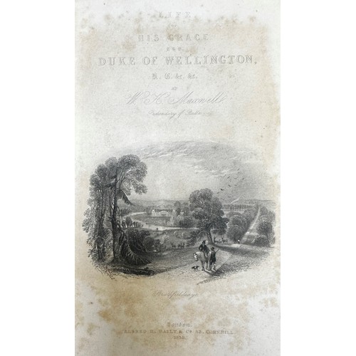 423 - MAXWELL, W.H. - Life of Wellington. A biography about Arthur Wellesley, the Duke of Wellington, in a... 