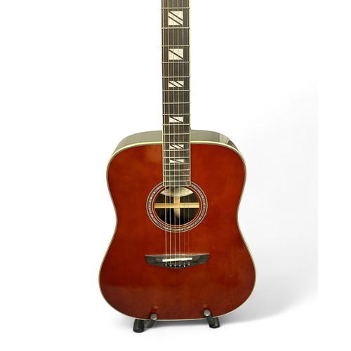 210 - D'Angelico Excel Lexington Electro Acoustic Guitar with the Fishman Sonitone preamp system. In excel... 