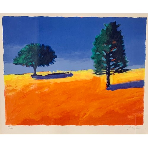 405 - Paul Powis (British, Contemporary), Two Trees limited edition print, 58/295. Signed and numbered in ... 