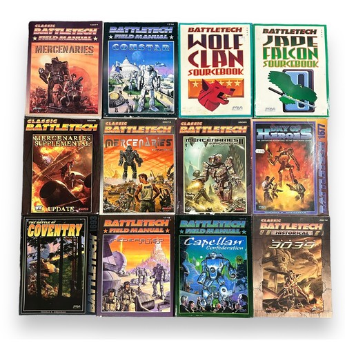 483 - Collection of Battletech Reference & Guide Books. 23 books based on the Sci-Fi strategy games. Publi... 