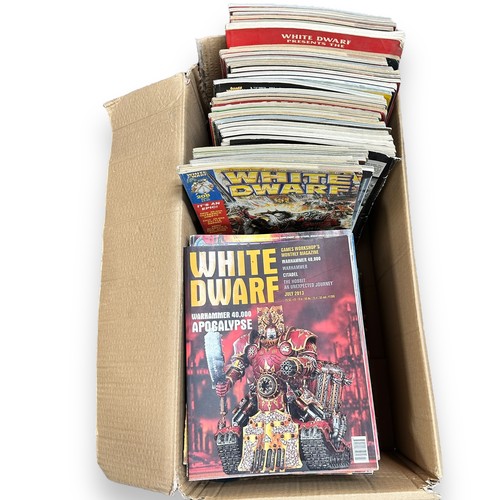 485 - Warhammer White Dwarf Magazines. 100+ magazines. Used condition. Published by Games Workshop. From 1... 