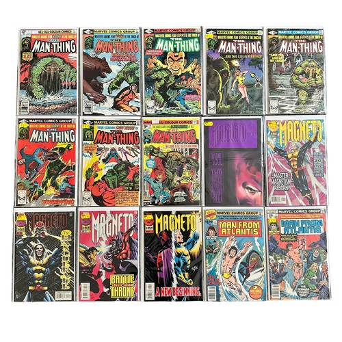 533 - Selection Of Marvel Comic Titles to include: Machine Man 1970/80s Nos 10-15, 17, 19: Man From Atlant... 