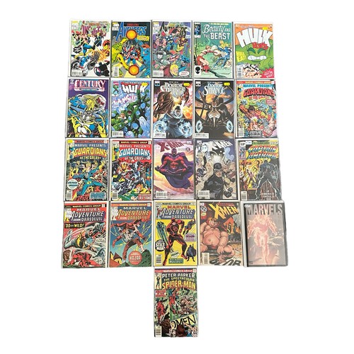 538 - Selection Of Marvel Comic Titles to include Avengers The Terminatrix Objective 1993 Nos 2, 3, 4 of s... 