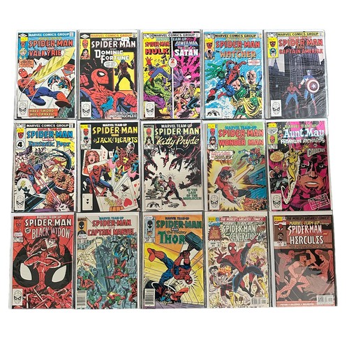 542 - Marvel Comics Spider-Man Team Up: 1980s Nos 116, 120, 126-128, 133-137, 140, 12, 148, Marvel team Up... 