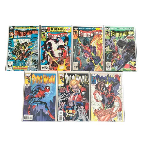 546 - Marvel Comics Spider-Woman 1970s Nos 4, 6, 7, 15, 16, 17, 21-25, 28, 35, 38-41, 44, 46: Spider-Woman... 