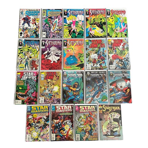 547 - Selection of Marvel Comics Titles to include: Squadron Supreme 1985 nos 2, 3: Spellbound 1980s Nos 1... 