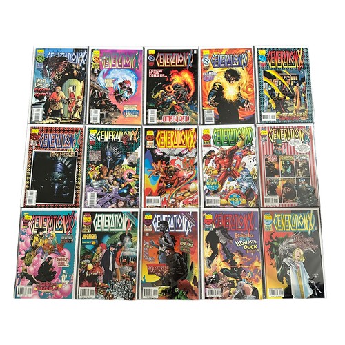 550 - Marvel Comics Generation X 1990s Nos 8-27. All 20 comics are bagged & boarded, NM.