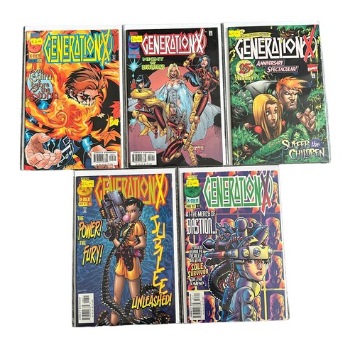 550 - Marvel Comics Generation X 1990s Nos 8-27. All 20 comics are bagged & boarded, NM.