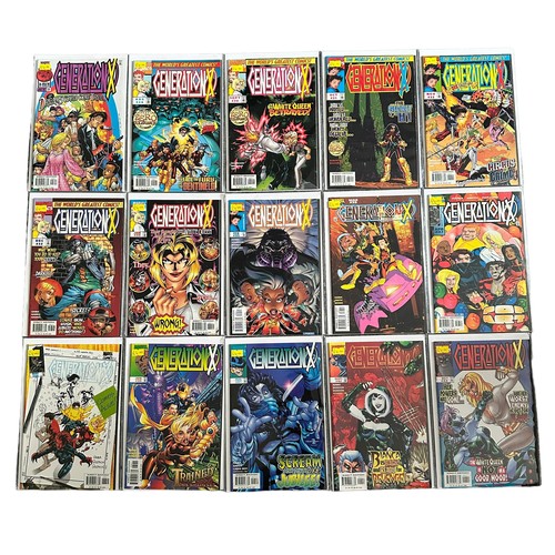 554 - Marvel Comics Generation X 1990s Nos 28-39, 41-44, 46-48 Generation X Collectors Preview 1994. Gener... 