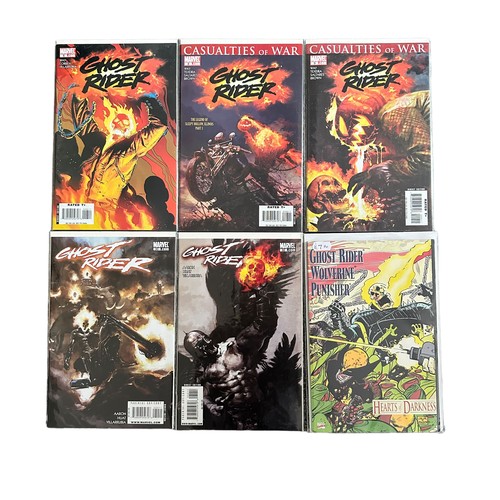 558 - Marvel Comics Ghost Rider 1990s Nos 57-64, 66-69: Ghost Rider 2006 Nos 3-6, 8, 9, 30, 32: Ghost Ride... 