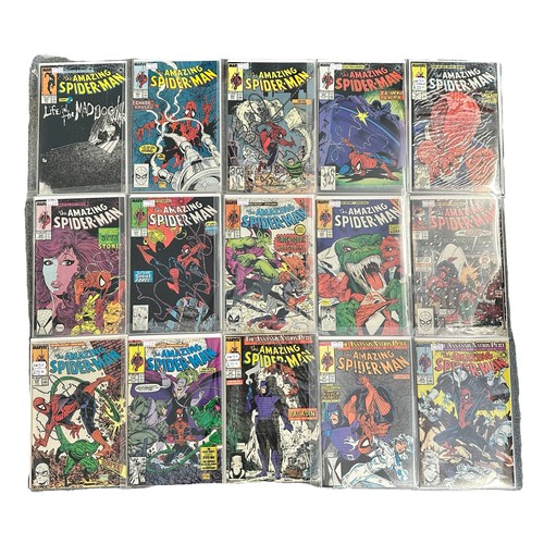 574 - Marvel Comics The Amazing Spider-Man 1980s Nos 295, 302, 303, 305, 307, 309, 310, 312-314, 318-322. ... 