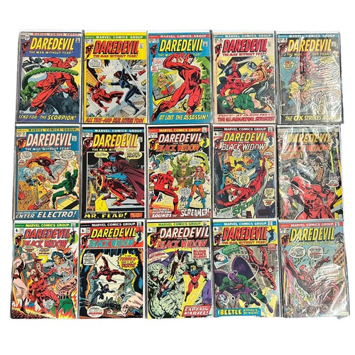 579 - Marvel Comics Daredevil 1970s Nos 82-87, 91, 101, 102, 104-110, 112-115, 117-121: All 25 copies are ... 