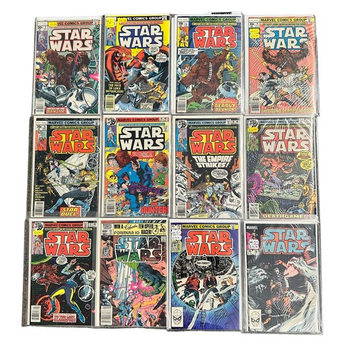 581 - Marvel Comics Star Wars 1977 Nos 3, 11, 13, 14, 15, 16, 18,  20, 22, 55, 72, 78: All 12 comics are b... 