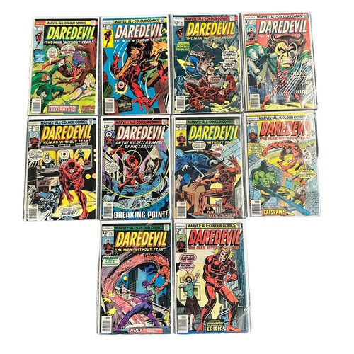 585 - Marvel Comics Daredevil 1970s Nos 123-125, 127-130, 132-136, 139-149, 151, 152: All 25 comics are ba... 