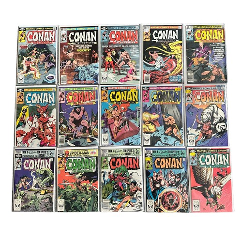 588 - Marvel Comics Conan The Barbarian 1980s Nos, 118-133, 135-143: All 25 comics are bagged & boarded, N... 