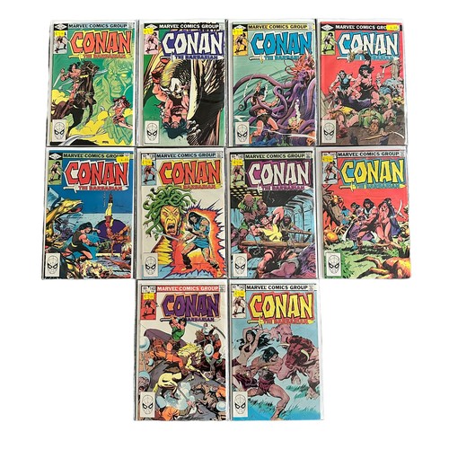 588 - Marvel Comics Conan The Barbarian 1980s Nos, 118-133, 135-143: All 25 comics are bagged & boarded, N... 