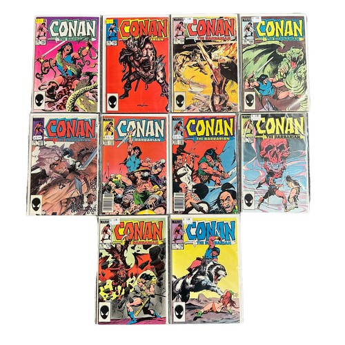 589 - Marvel Comics Conan The Barbarian 1980s Nos 144-157, 160, 162-164, 166, 167, 171, 172, 175, 178, 179... 