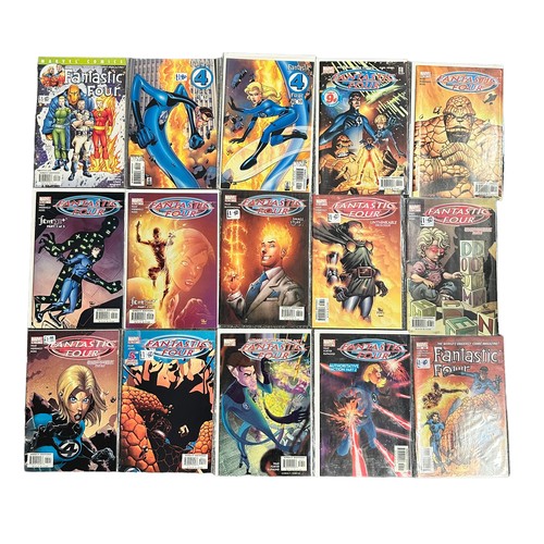 591 - Marvel Comics Fantastic Four 2000s Nos 476, 481, 482, 489-491, 493, 494, 496, 497, 299, 501, 503, 50... 