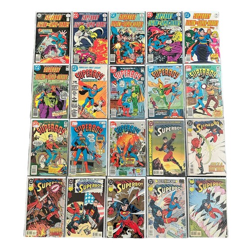 496 - DC Comics Superboy and The Legion of Super-Heroes 1970s Nos 223, 224, 225, 227, 228, 256, Superboy S... 