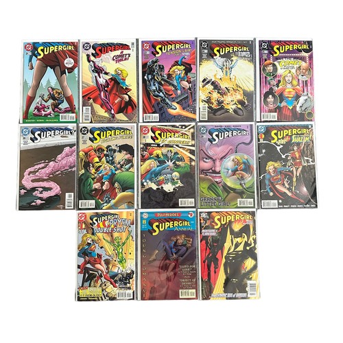 497 - DC Comics Supergirl  1990s Nos 2-29: Supergirl Annuals 1996 No1, 1997 No2: Supergirl & Prysm 1998 No... 