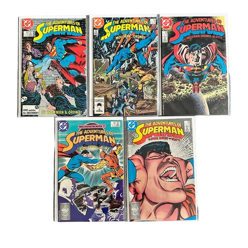 500 - DC Comics Superman 1980s Nos 393-397, 407, 411, 418-421, 425-428, 433-435, 437, 438: All 20 comics b... 