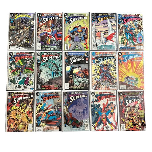 501 - DC Comics Superman 1980/90s Nos 456-462, 467-471,  474-479, 481-488: All 26 comics are bagged & boar... 