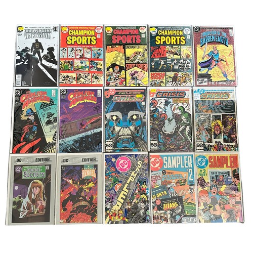 503 - Selection of Dc Comic Titles to include: Challengers of The Unknown 1997 No1: Champion Sports 1973 N... 