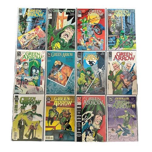 505 - Dc Comics Green Arrow 1983 Nos 1, 2, of 4: Green Arrow 1988/95 Nos 3-21, 27, 28, 96, 104, 98: Green ... 