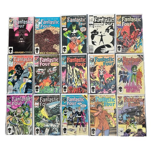 512 - Marvel Comics Fantastic Four 1980s Nos 268, 269, 275-285, 287, 291-297, 300-303: All 25 comics are B... 