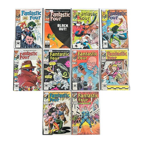 512 - Marvel Comics Fantastic Four 1980s Nos 268, 269, 275-285, 287, 291-297, 300-303: All 25 comics are B... 