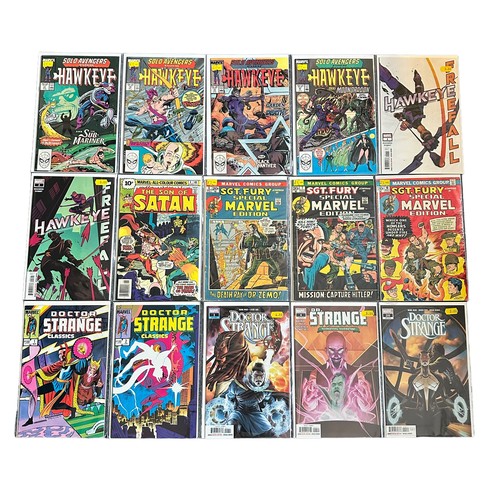 513 - Selection of Marvel Comics Titles to include: Hawkeye 1990s Nos 17-20: Hawkeye 2020 Nos 1, 2: The So... 