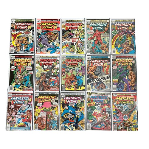 516 - Marvel Comics Fantastic Four 1970s Nos 181-184, 186-188, 190, 191, 194-197, 199, 201-204, 206-212: A... 