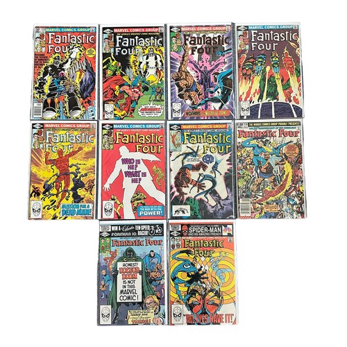 517 - Marvel Comics Fantastic Four 1970/80s Nos 213-217, 219-238: All 25 comics are bagged & boarded, NM.