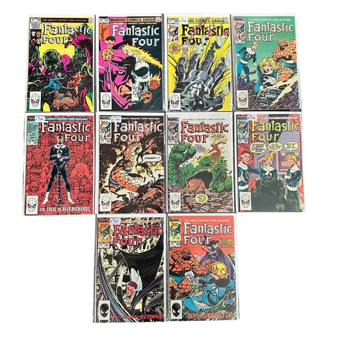 518 - Marvel Comics Fantastic Four 1980s Nos 239-242, 244-246, 248-258, 260, 262-267: All 25 comics are ba... 