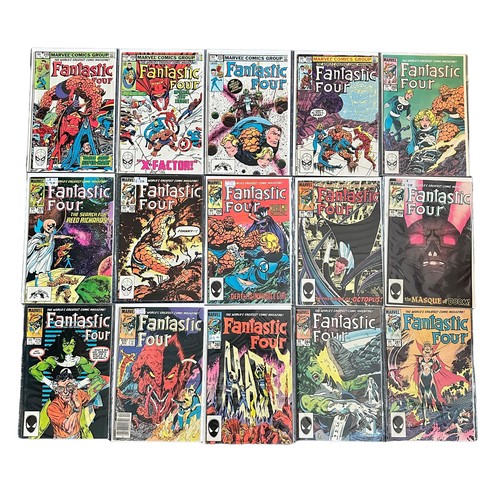 521 - Marvel Comics Fantastic Four 1980s Nos 249, 250, 253, 255, 260, 261, 263, 266-268, 275, 277, 280, 28... 